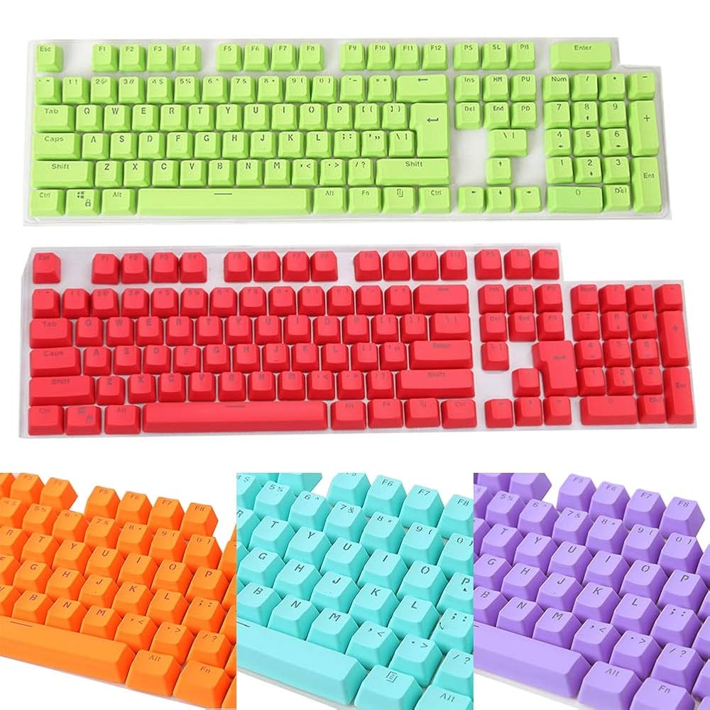 Amazon | MOHALIKO キーキャップ オレンジ、オレンジキーボード